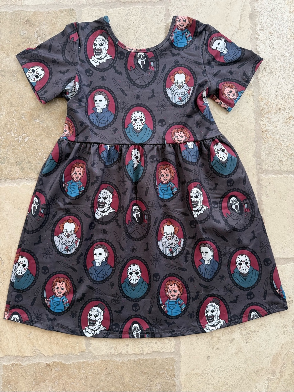 Horror Film themed dress